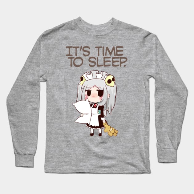 It's Time to Sleep Long Sleeve T-Shirt by lightlag